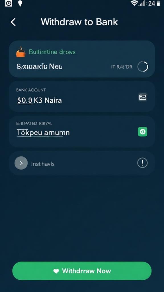 Instant Withdrawal — FirstFlip app screen